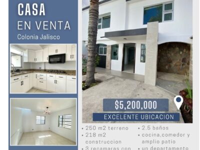 Casa en Colonia Jalisco