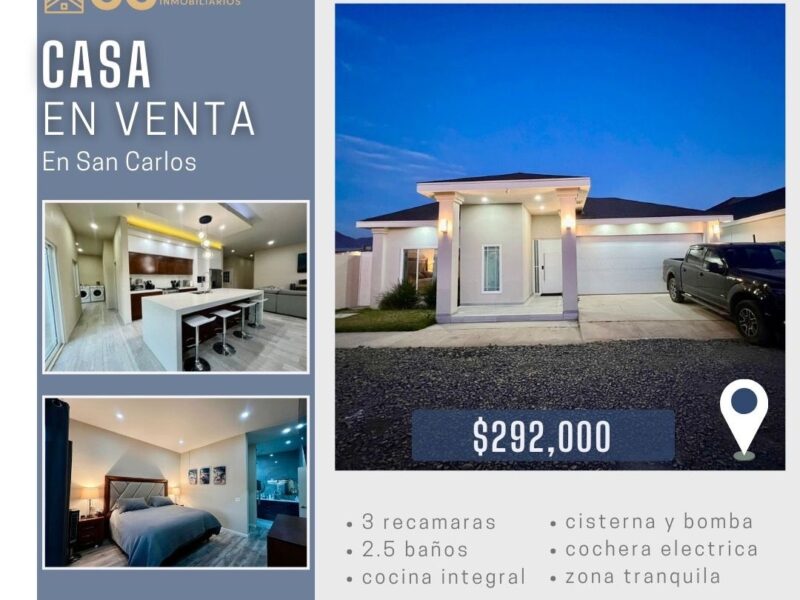 Casa en San Carlos