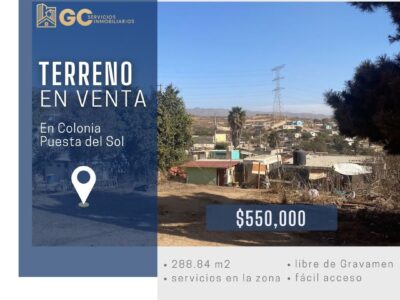 Terreno en Puesta del Sol