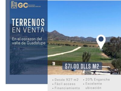 Terrenos en el Valle de Guadalupe