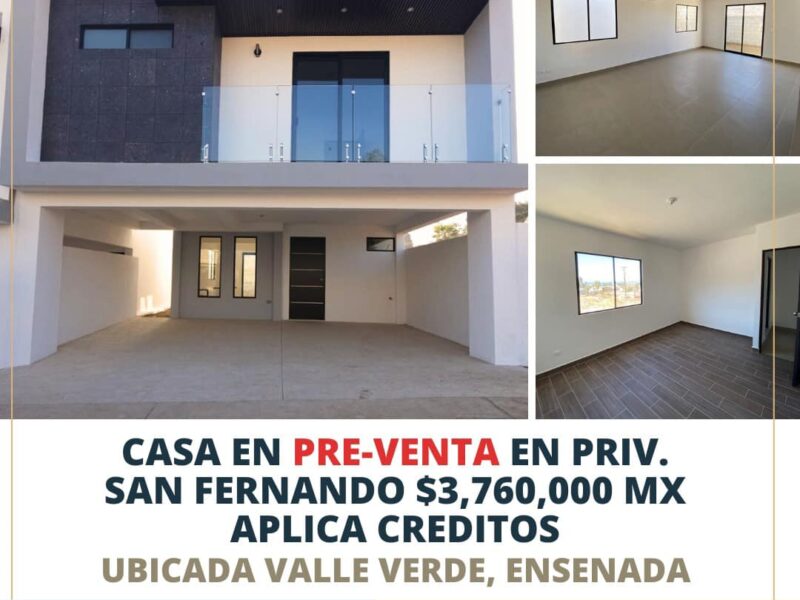 Casa en Priv. San Fernando