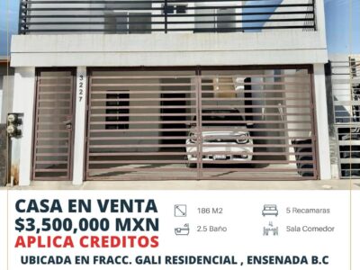 Casa en Fracc. Gali Residencial