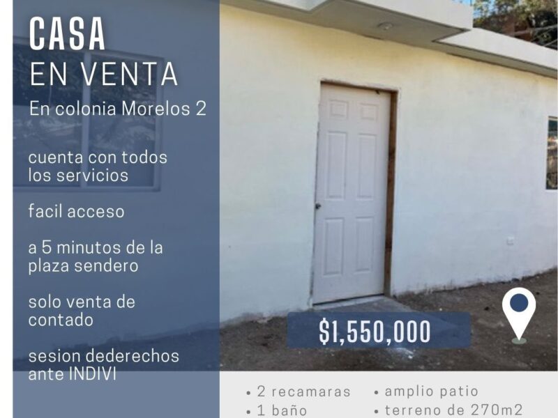Casa en Venta en Morelos 2